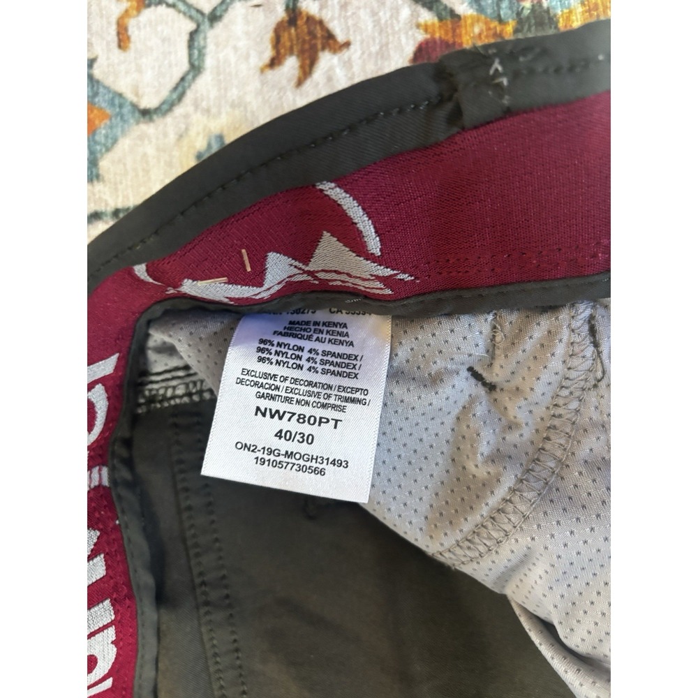 Wrangler Men‎ Cargo Pants Olive Green Outdoor Utility Size 40 - Picture 7 of 13